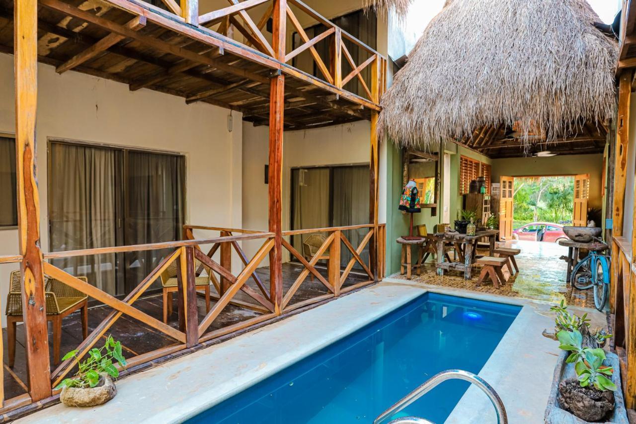 Alma De Zorro Hotell Bacalar Exteriör bild
