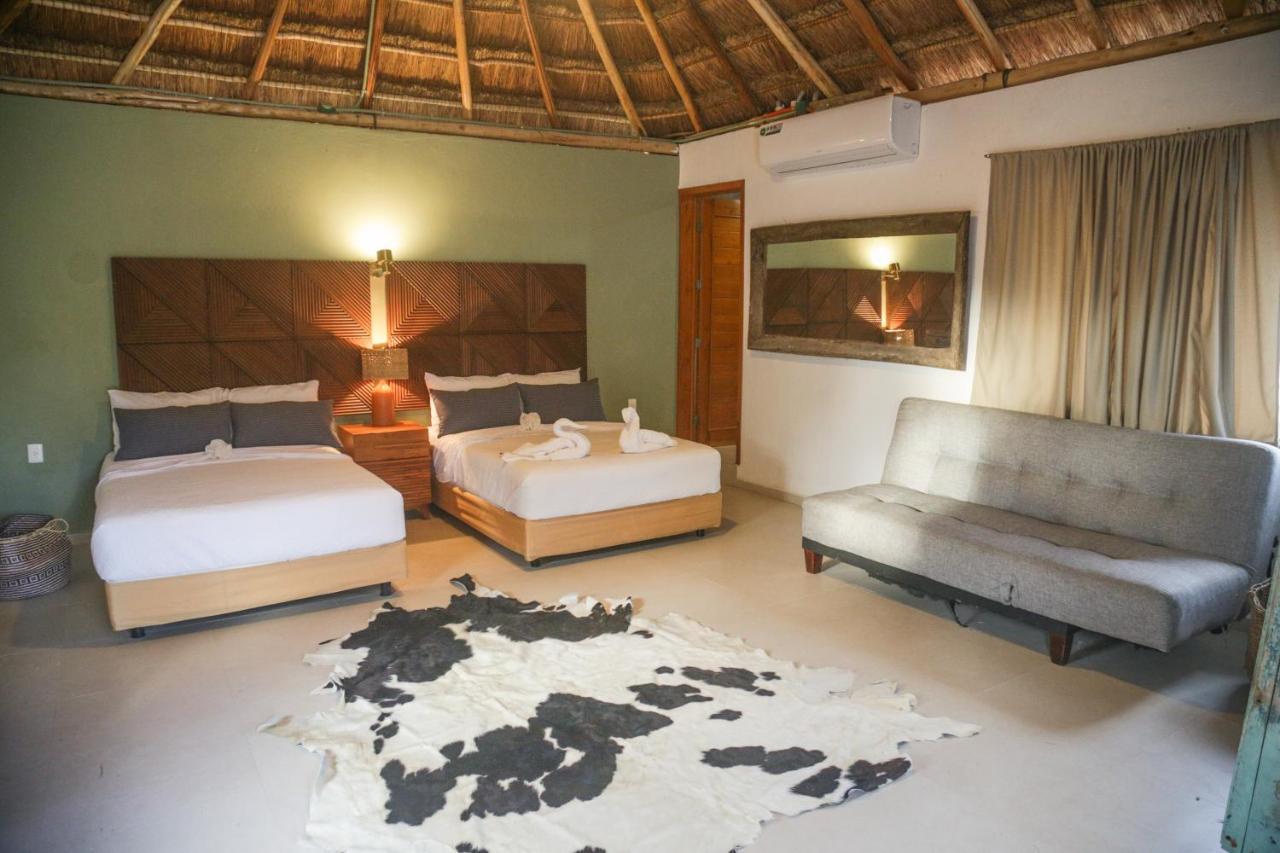 Alma De Zorro Hotell Bacalar Exteriör bild